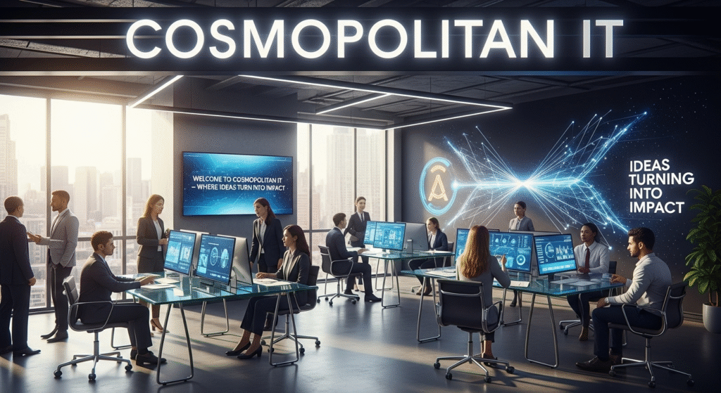 Welcome To Cosmopolitan IT Powerful Better 7 Solutions 3 Cosmo Politan IT 1 1024x559 1