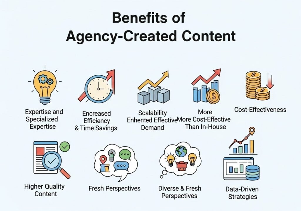 How To Do Digital Marketing Agencies Create Content? Better 9 Idea 4 Benefits of Agency Created Content