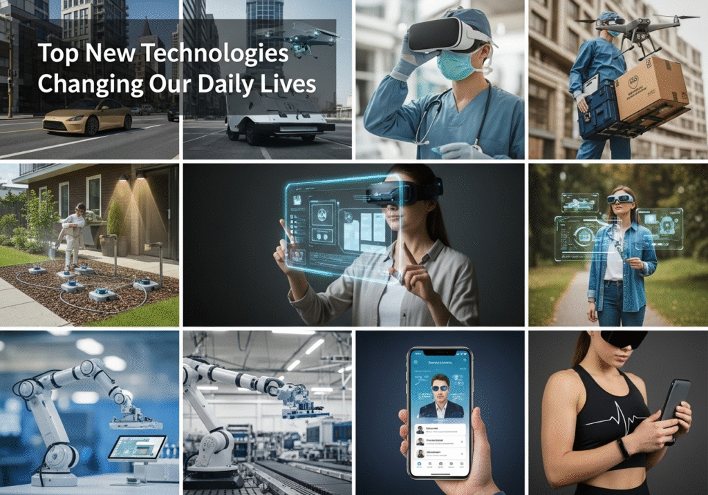 IT Trends and Technology Shaping the Future of Business 4 Top New Technologies Changing Our Daily Lives