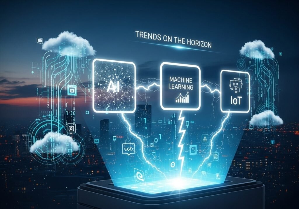 It Solutions For The Construction Industry How To Do? Best 7 Idea 4 Trends On the Horizon AI Machine Learning and IoT