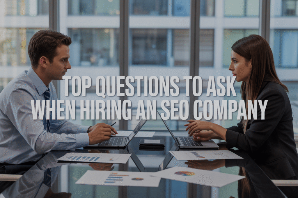 Best Questions To Ask When Hiring an SEO Company In 2025 60 Top Questions to Ask When Hiring an SEO Company in 2025